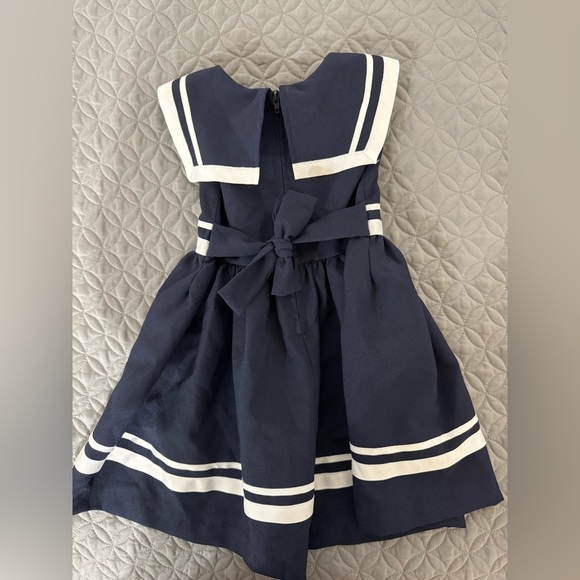 Bonnie Jean Navy Blue Sailor Dress - Picture 6 of 6